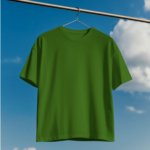 Avocado Green Oversized 220 GSM 100% Cotton T-Shirt