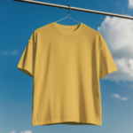 Beige Oversized 220 GSM 100% Cotton T-Shirt