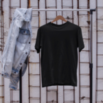 Black Regular Fit 180 GSM 100% Cotton T-Shirt