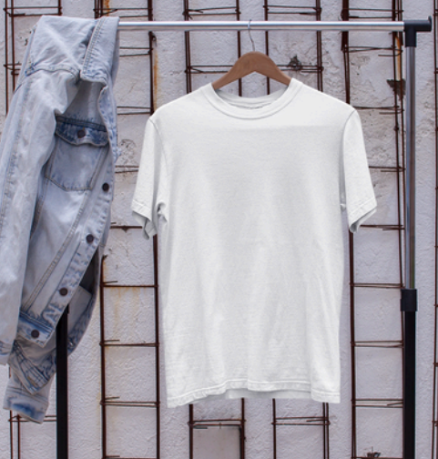 Screenshot 2026-06-13 211609 White Regular Fit 180 GSM 100% Cotton T-Shirt - Image 1