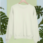 Off-white 350 GSM 100% Cotton Fleece Sweatshirt