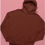 Coffee Brown 350 GSM 100% Cotton Fleece Hoodie