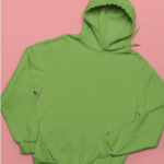 Olive Green 350 GSM 100% Cotton Fleece Hoodie